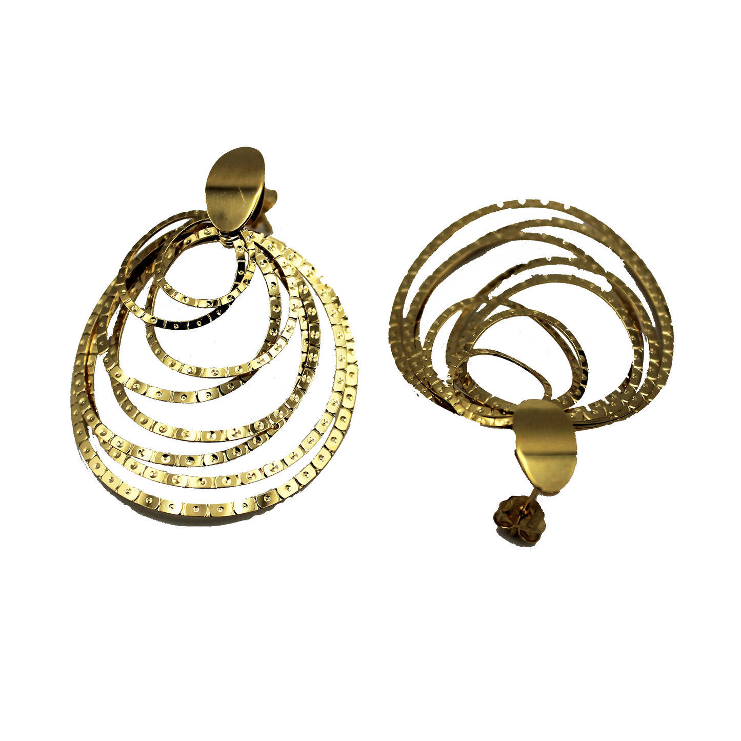 ORECCHINI PENDENTI ORO 18 CARATI