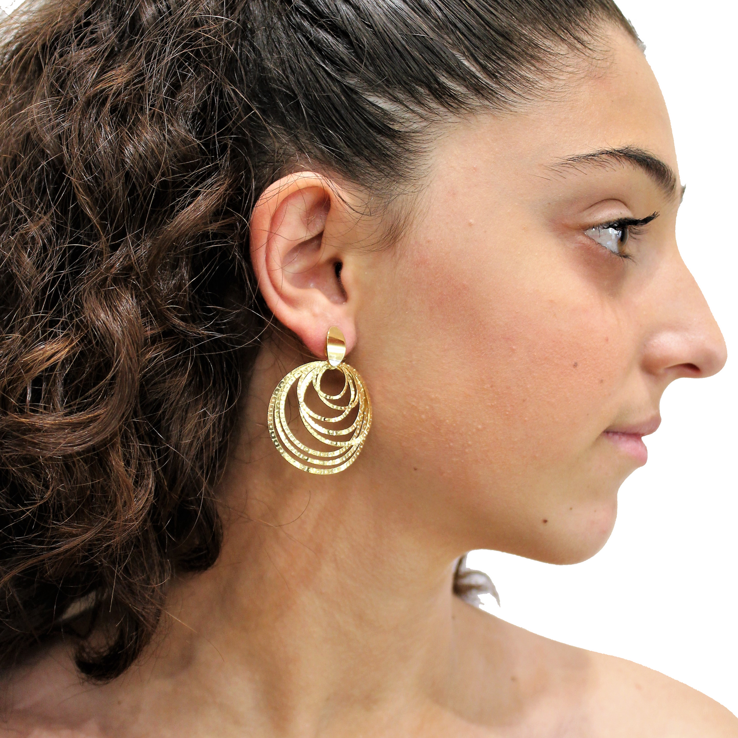 ORECCHINI PENDENTI ORO 18 CARATI