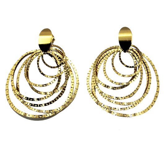 ORECCHINI PENDENTI ORO 18 CARATI